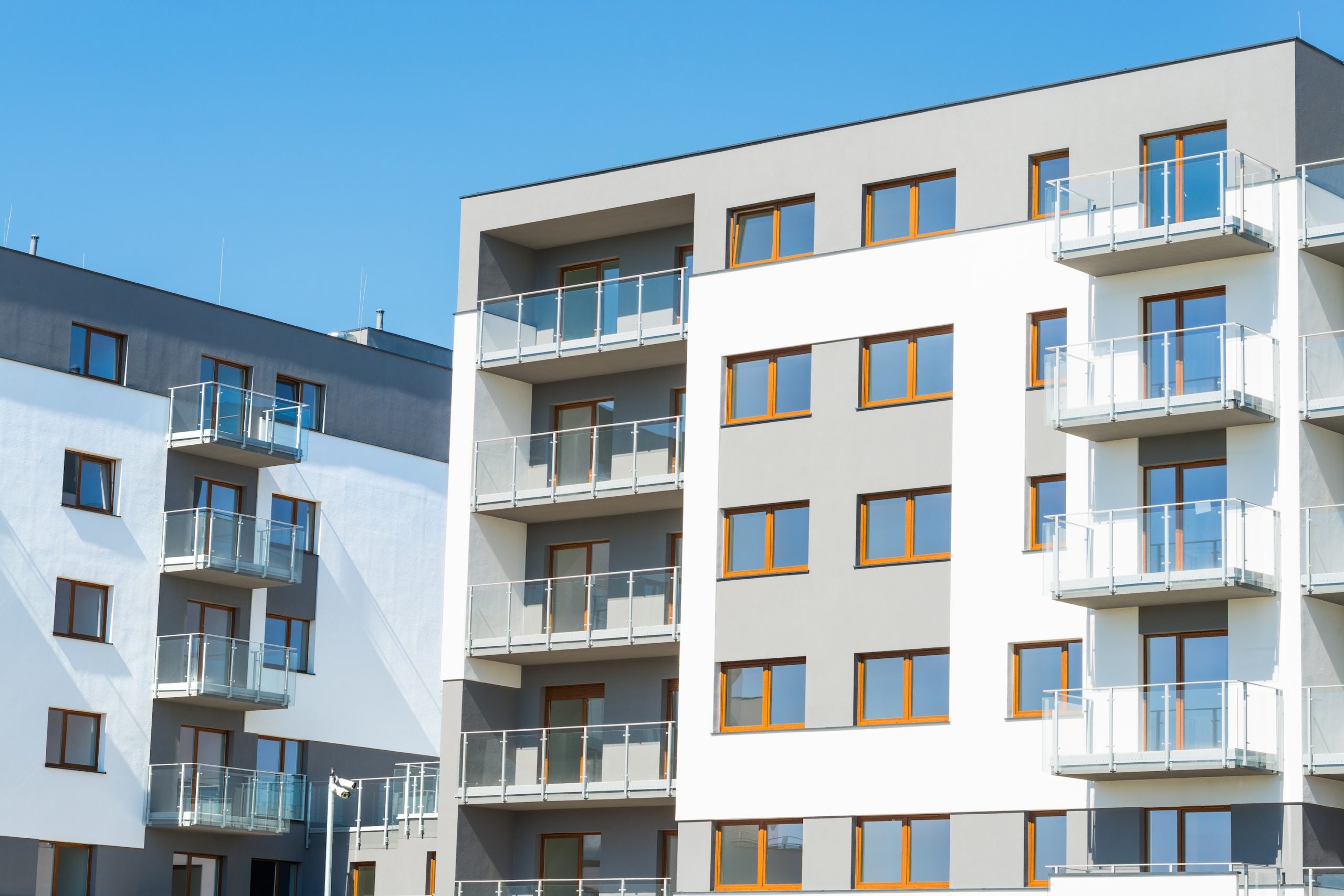 new build apartments with Senior Architectural SPW600e windows